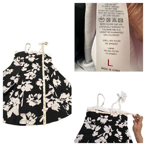 No Brand One Piece Swim suit Sz L NWOT - Picture 4 of 7